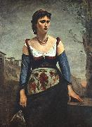 Agostina2  Jean Baptiste Camille  Corot